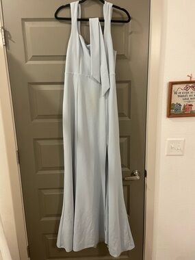 Show me your MUMU- Paris gown - steel blue